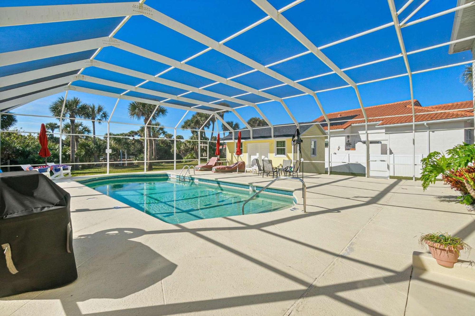 Flagler Beach Bed And Breakfast Pool Jaccuzzi Suite Zewnętrze zdjęcie